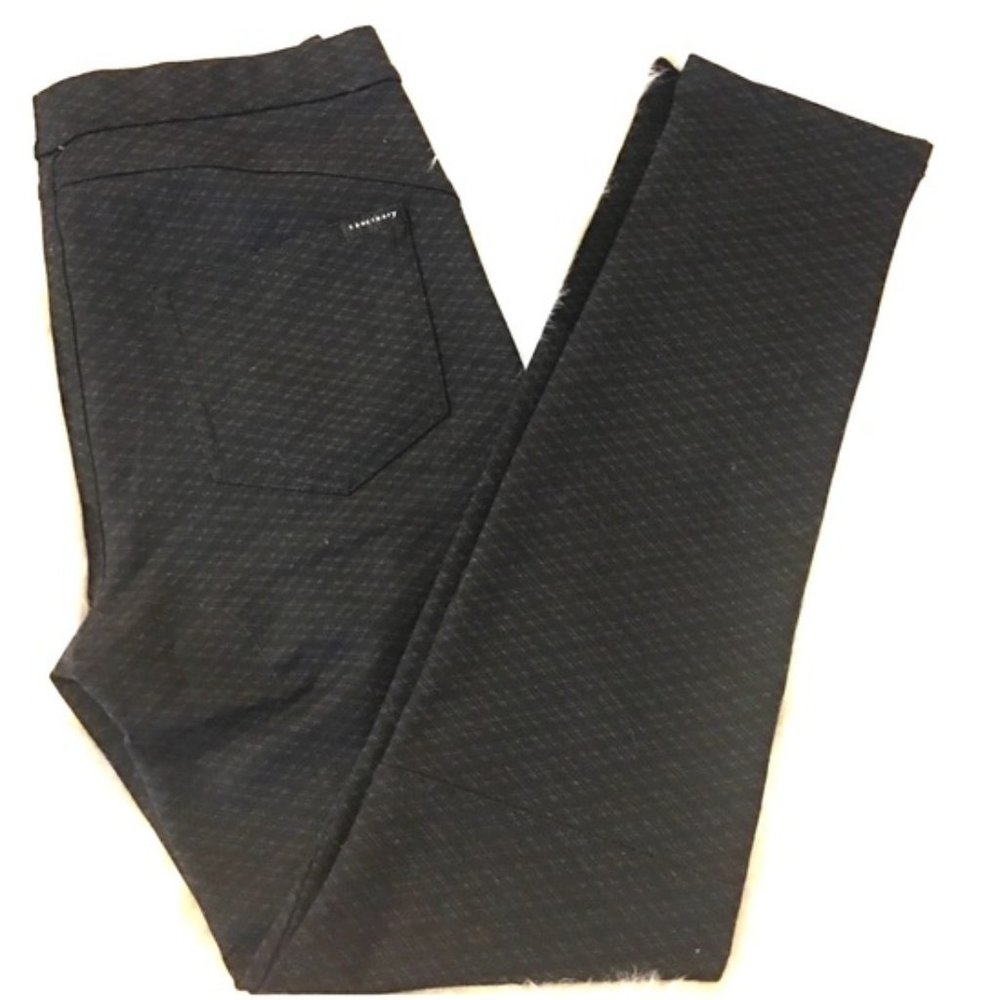 Anthropologie Sanctuary Black Diamond Ponte Leggings Size XS